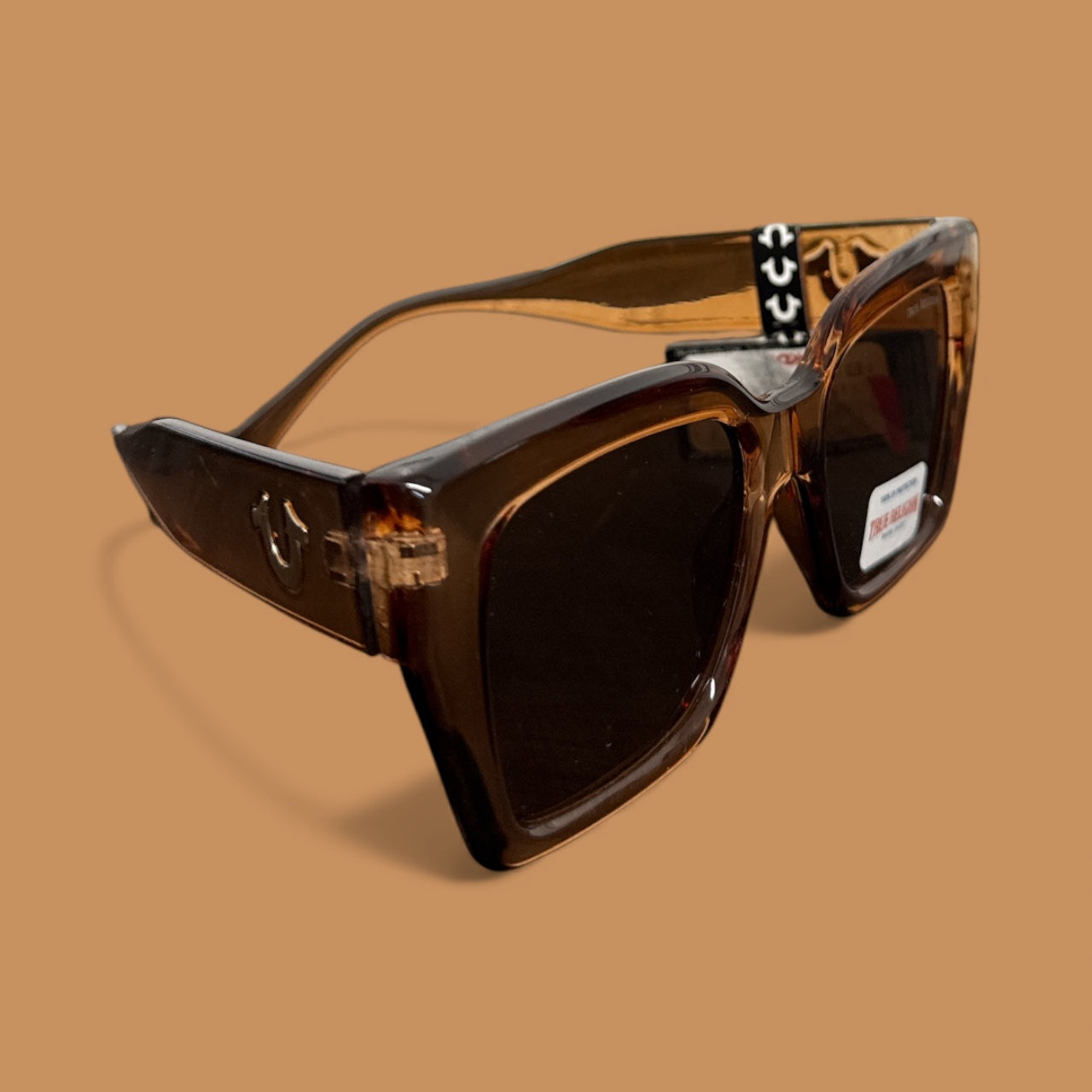 NWT True Religion Oversized Square Sunglasses