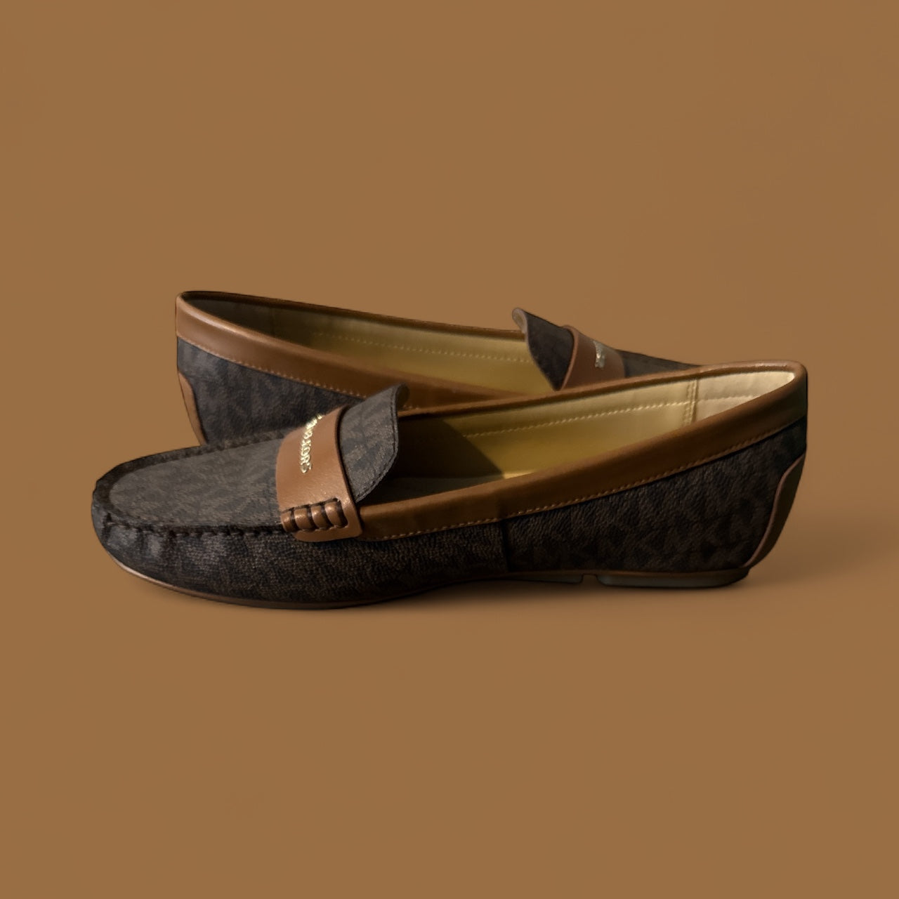 NWOT Michael Kors Signature Logo Loafers