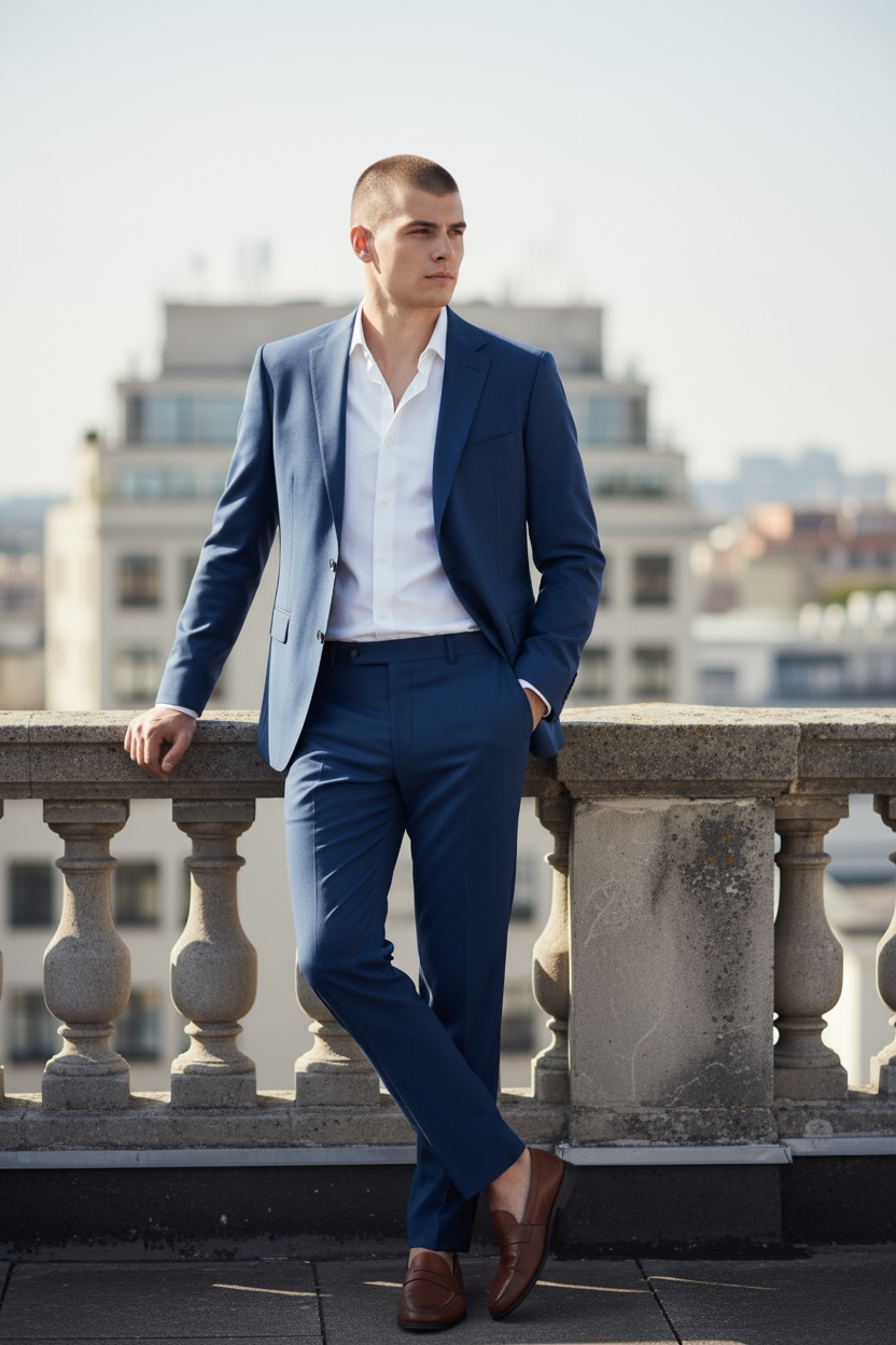 Calvin Klein Men’s Skinny Fit Suit