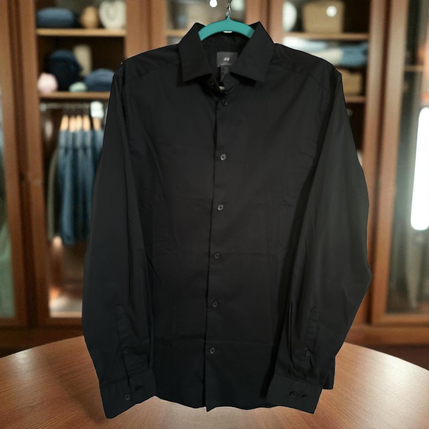 NWT h&m SLIM-FIT STRETCH SHIRT