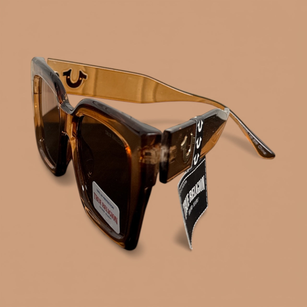 NWT True Religion Oversized Square Sunglasses