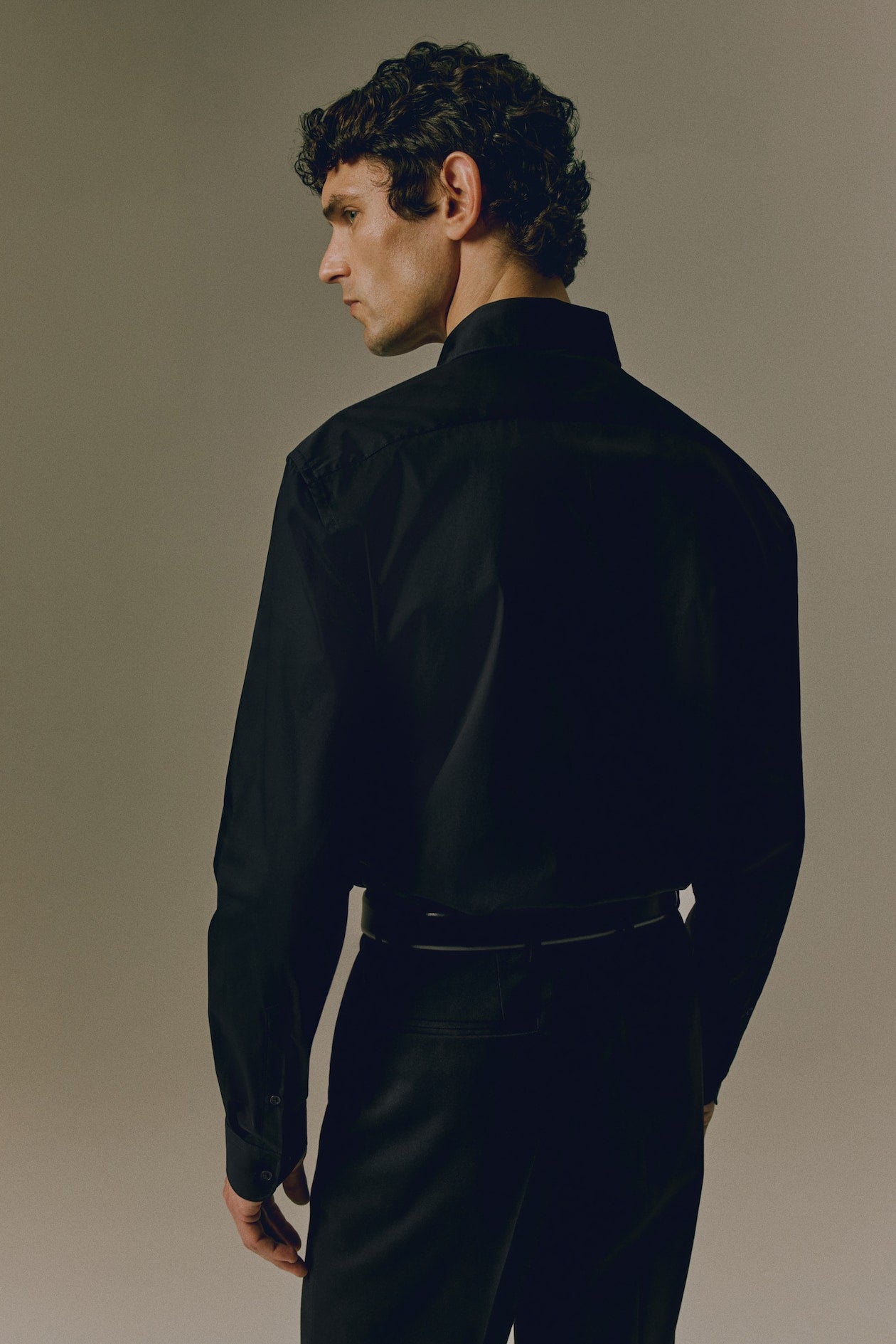 NWT h&m SLIM-FIT STRETCH SHIRT