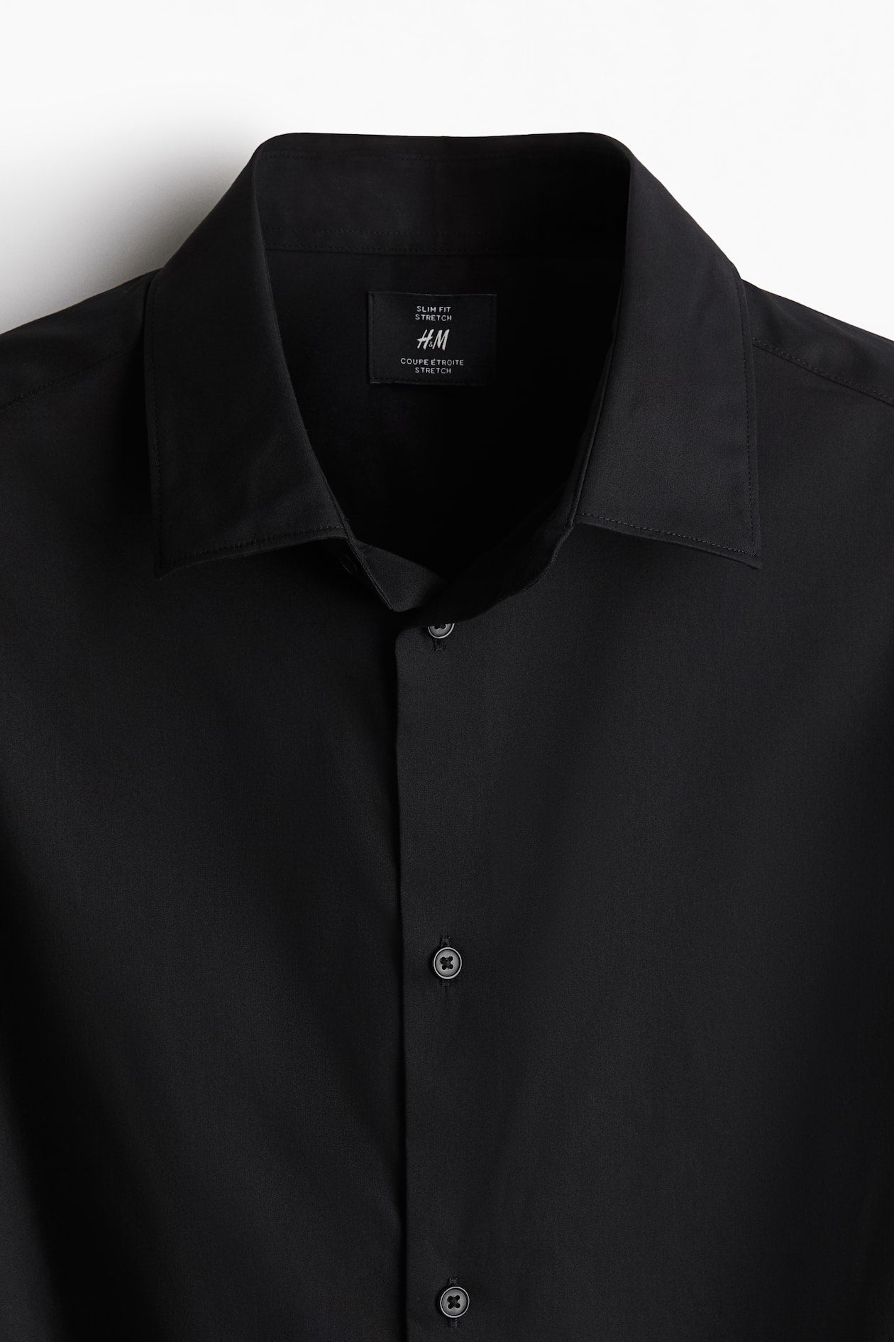 NWT h&m SLIM-FIT STRETCH SHIRT