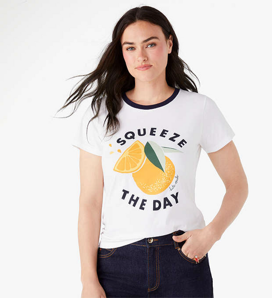 Kate spade SqueezeThe Day Citrus Tee